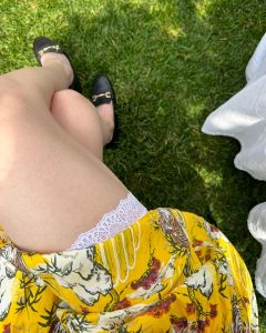 Rose&Leoni Classy Slip Shorts with White Lace